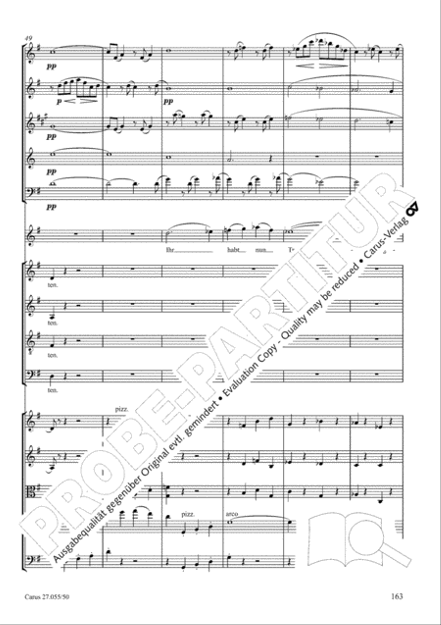 Ein Deutsches Requiem (German Requiem) 4-Part scores gallery preview page 170