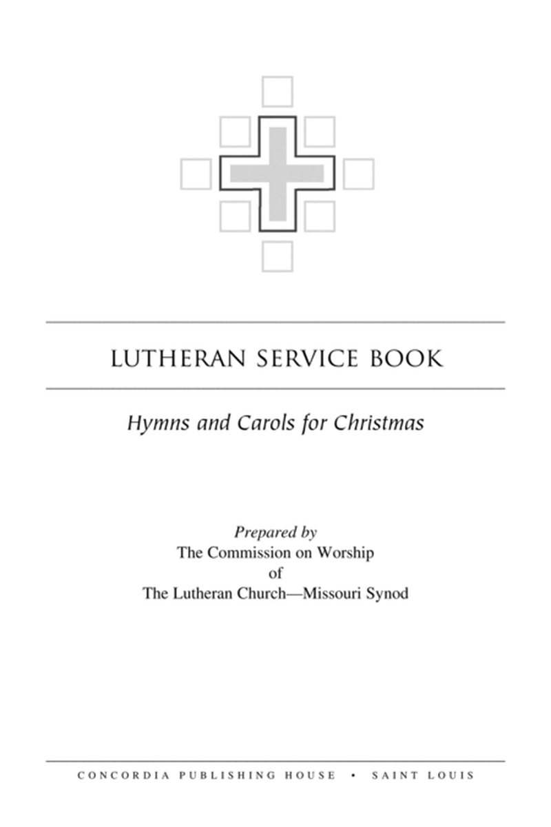 Lutheran Service Book: Hymns & Carols for Christmas (Pack of 12)