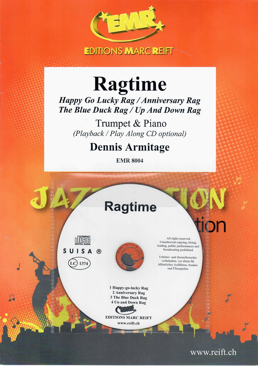 Ragtime Trumpet Solo scores gallery preview page 1