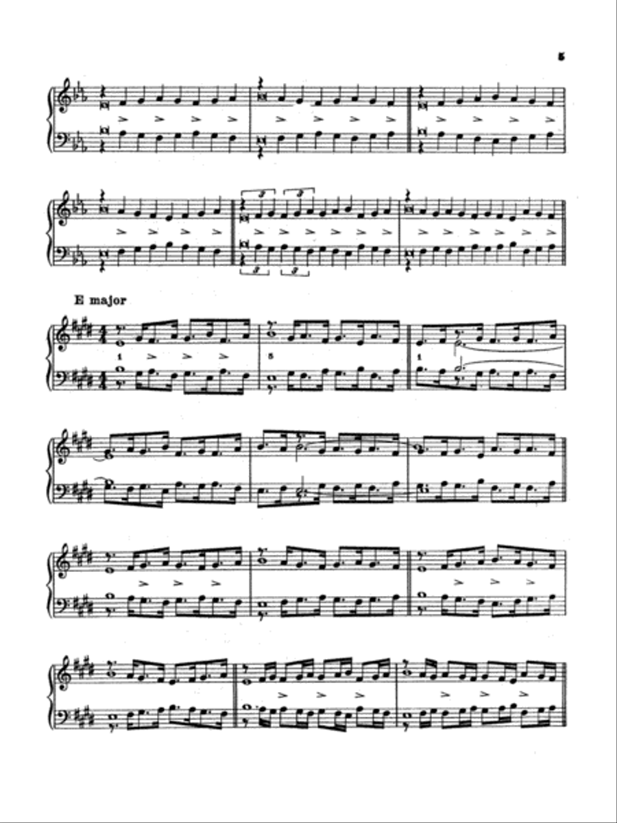 Philipp: Elementary Rhythmic Exercises for the Five Fingers Piano Method scores gallery preview page 5