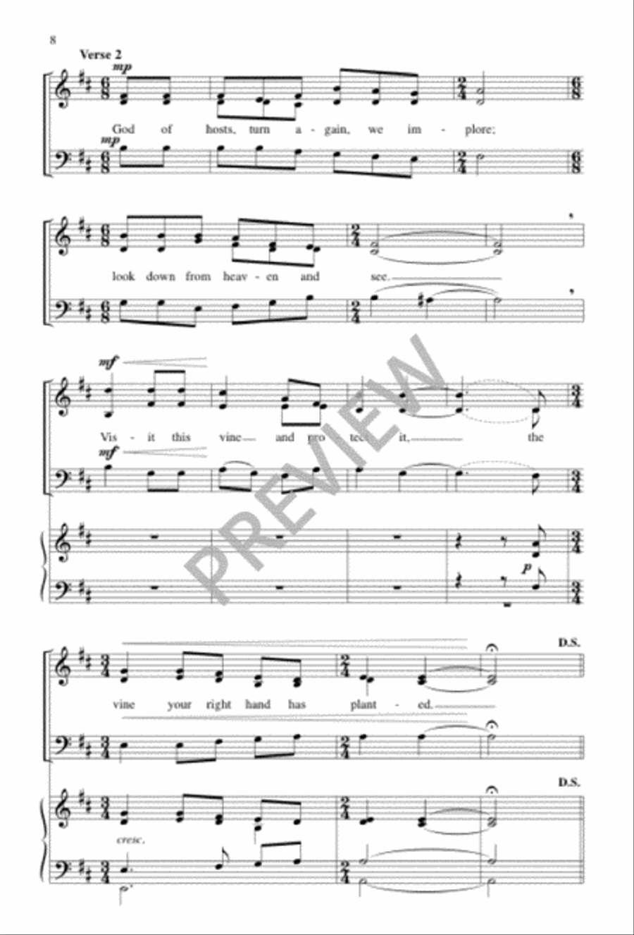 Entrance Antiphon for Advent 3-Part scores gallery preview page 8