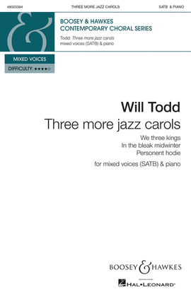 Book cover for Three More Jazz Carols