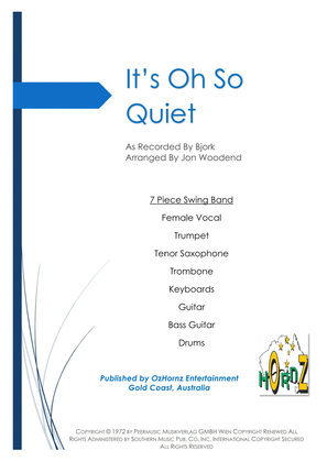 Book cover for It's Oh So Quiet (und Jetzt Ist Es Still)