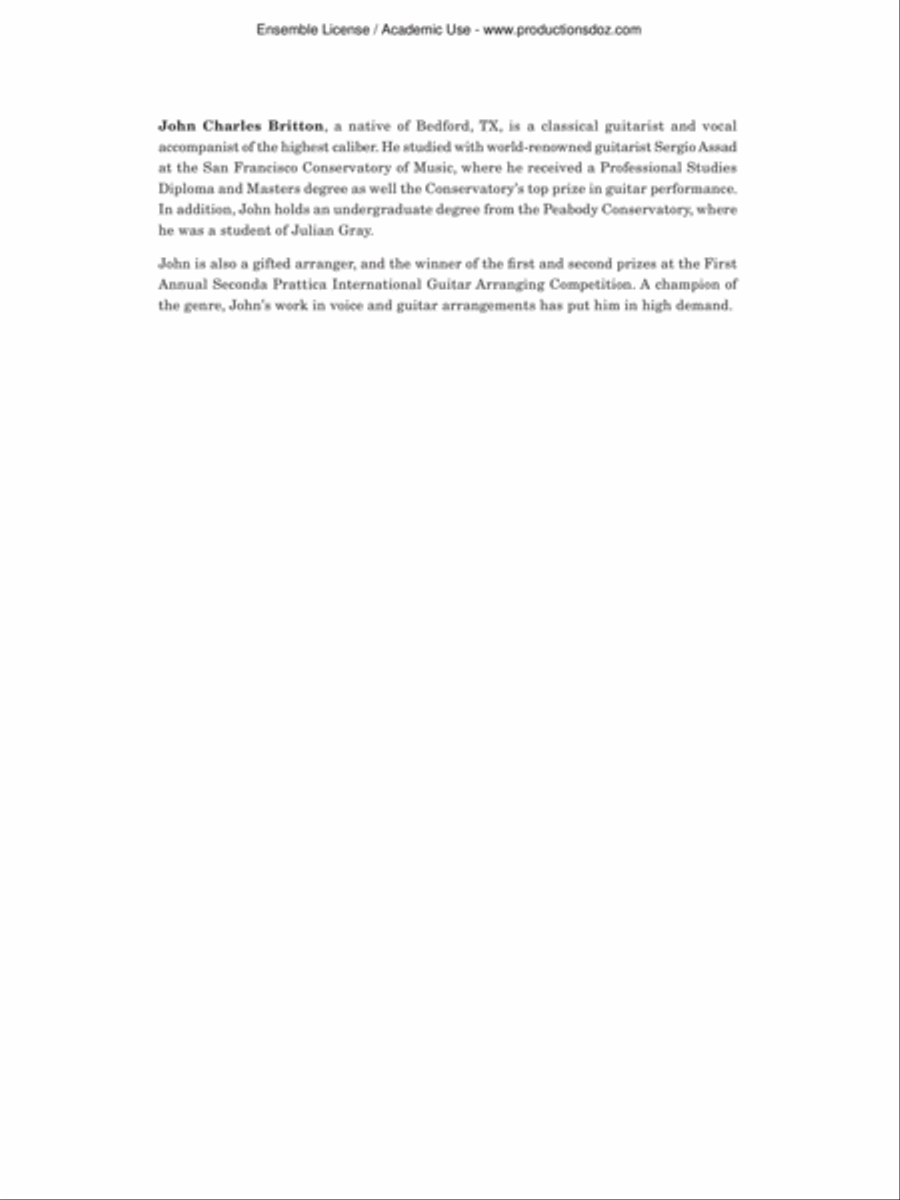 Lieder Collection, Vol. 1 - voix élevée Classical Guitar scores gallery preview page 2