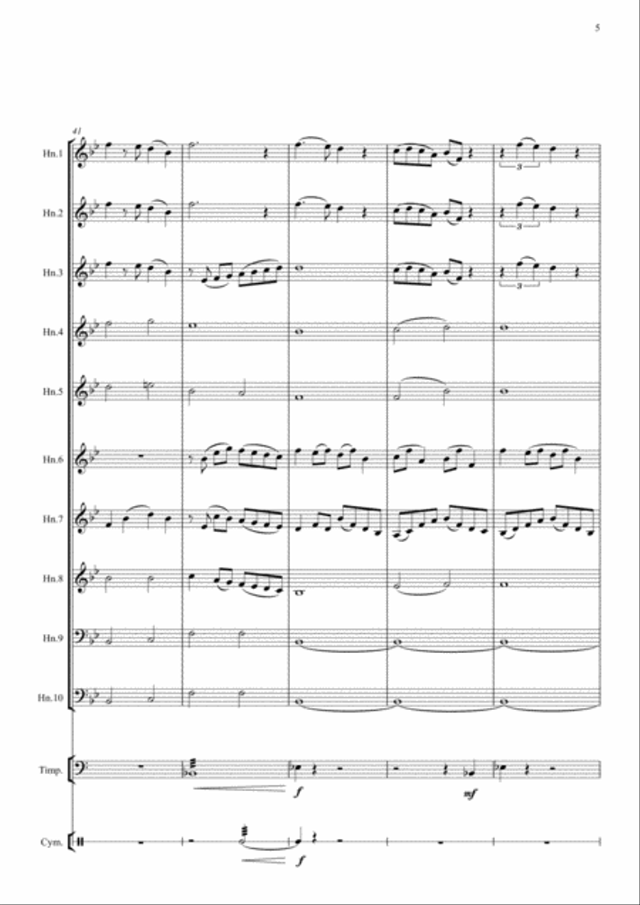 I See The Light Large Ensemble scores gallery preview page 6