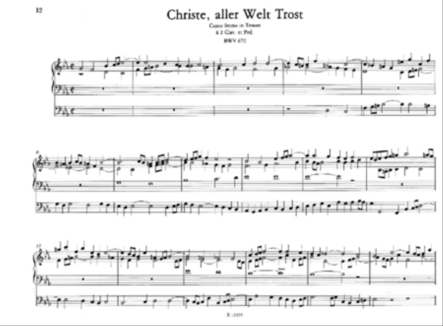 Sämtliche Orgelwerke VII Klavierübung III Organ scores gallery preview page 4