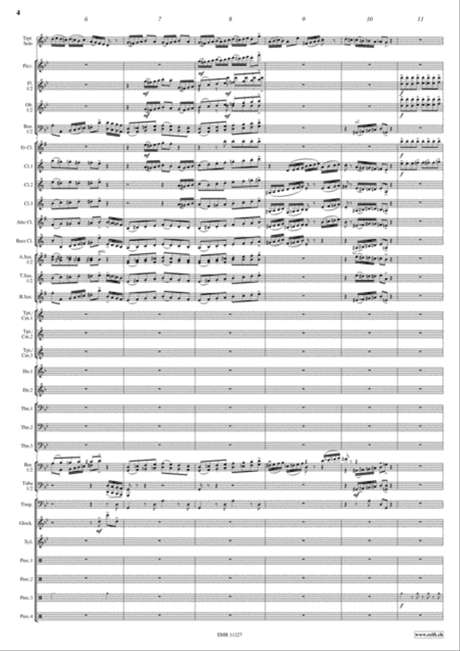 Voyages Concert Band scores gallery preview page 4