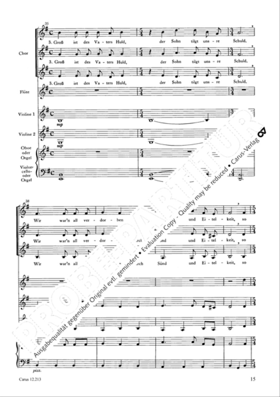 Four Christmas Concerts (Vier Weihnachtskonzerte) Score scores gallery preview page 16