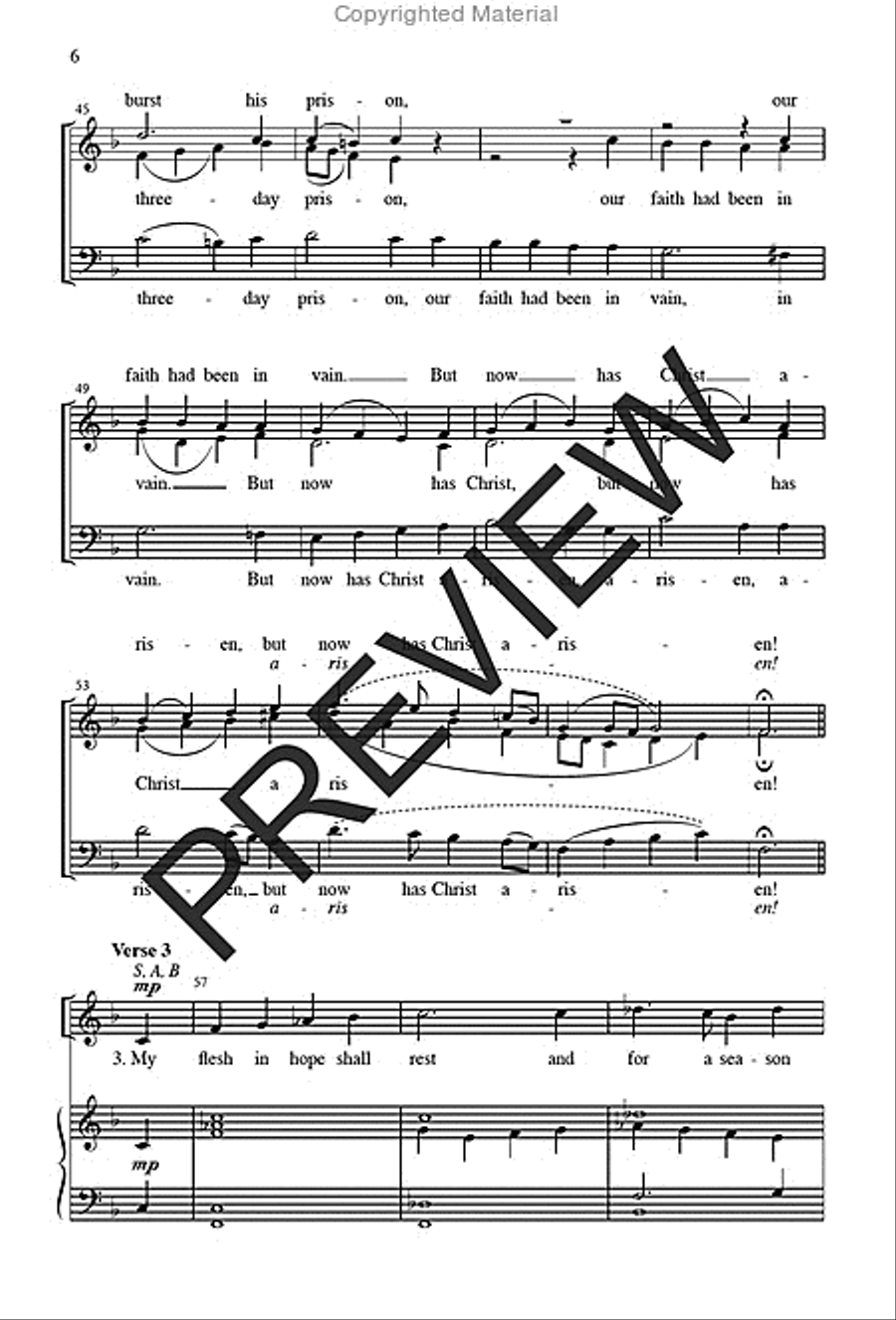 This Joyful Eastertide This Joyful Eastertide 3-Part scores gallery preview page 6