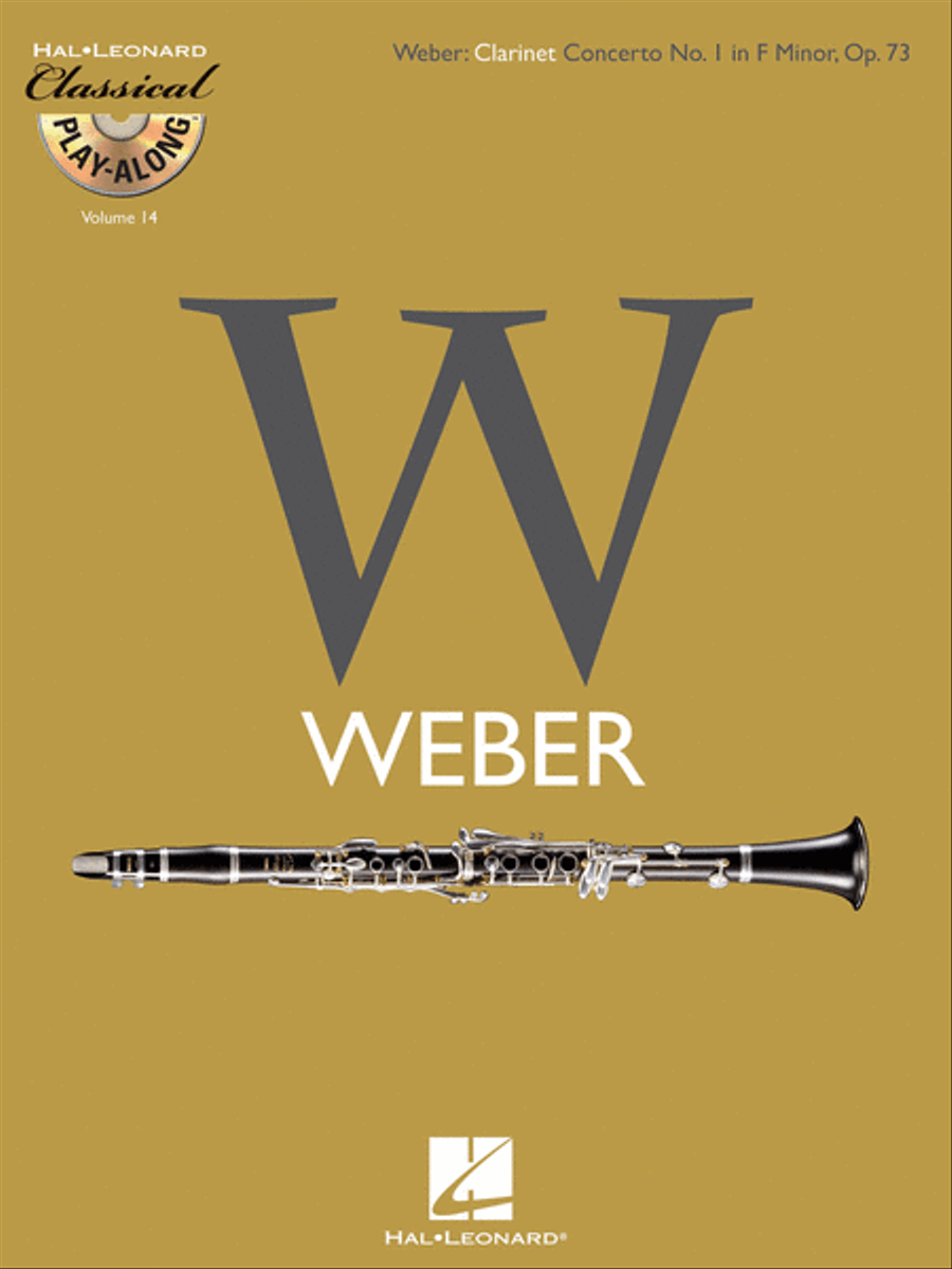 Clarinet Concerto No. 1 in F Minor, Op. 73 Clarinet Solo scores gallery preview page 1