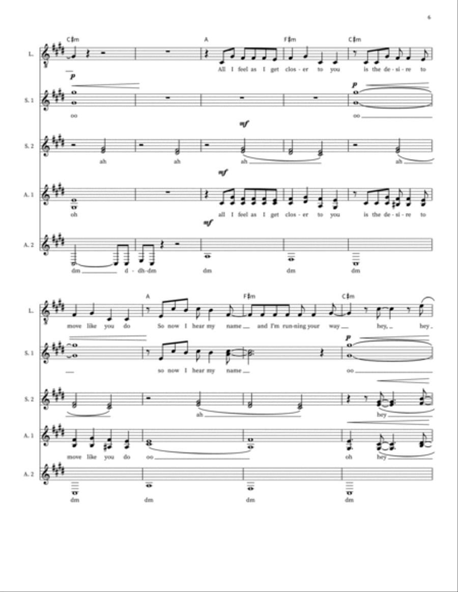 Power Choir scores gallery preview page 6