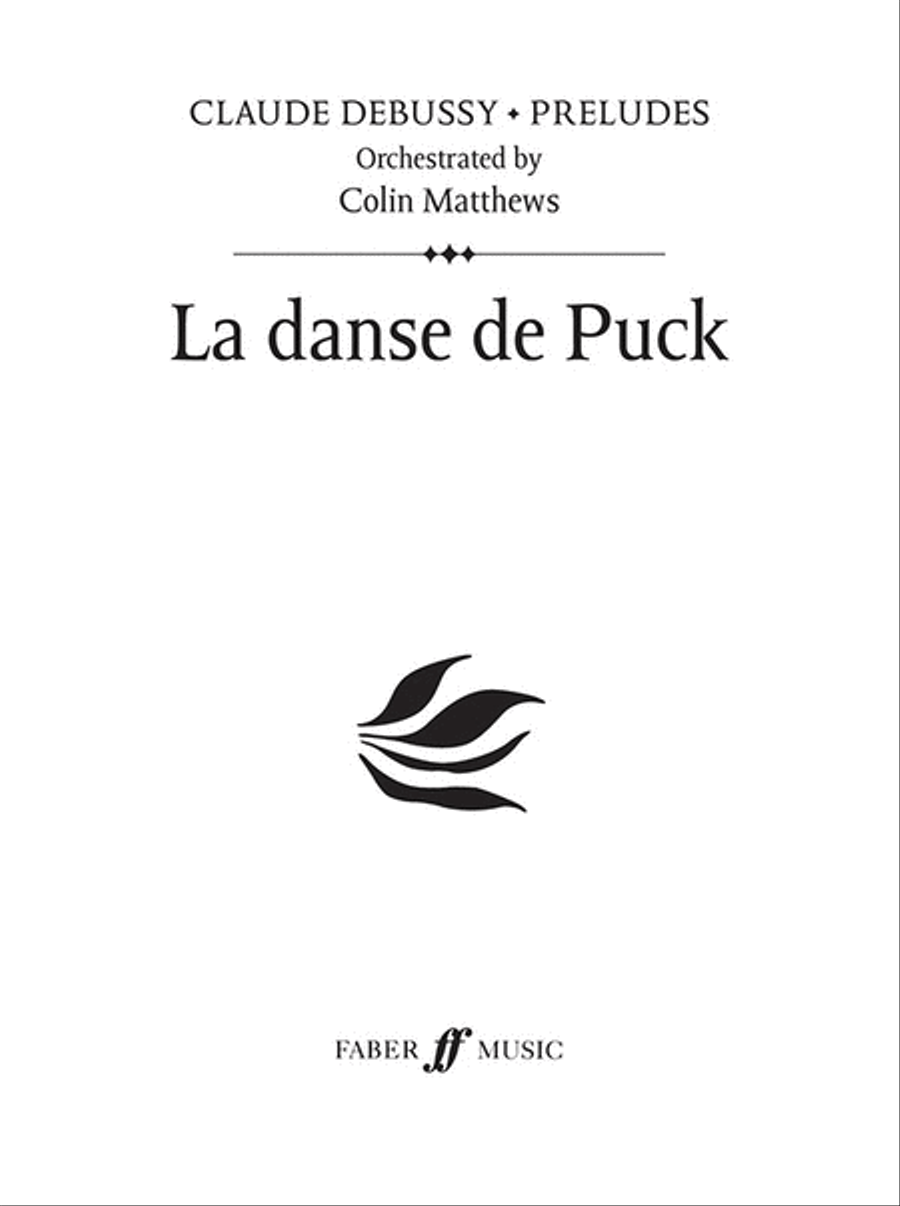 La danse de Puck La danse de Puck Full Orchestra scores gallery preview page 1