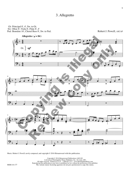 Six Voluntaries for Organ, Set 1 image number null