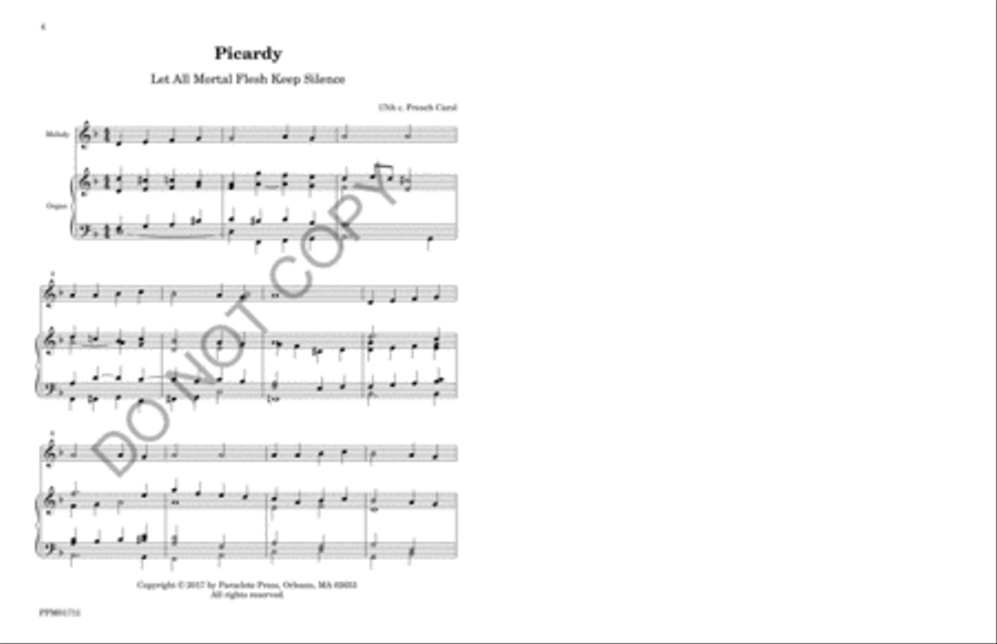 Twenty-five Organ Accompniments for Unison Hymn Singing Unison Choir scores gallery preview page 7