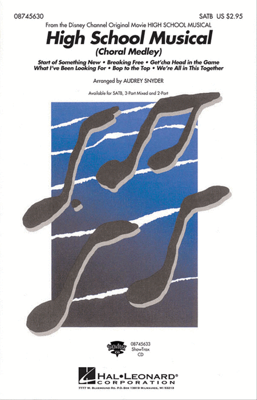 High School Musical (Choral Medley) 3-Part scores gallery preview page 1