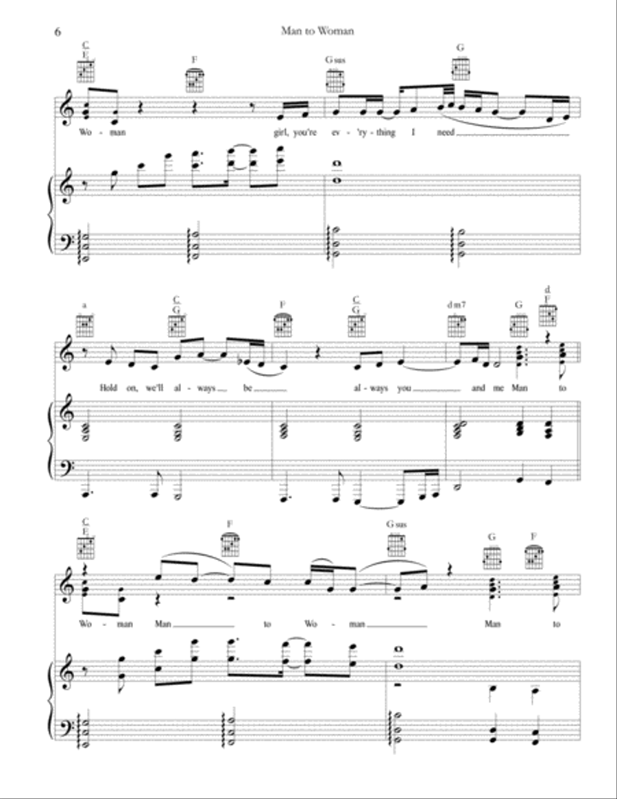 Man To Woman Voice scores gallery preview page 6
