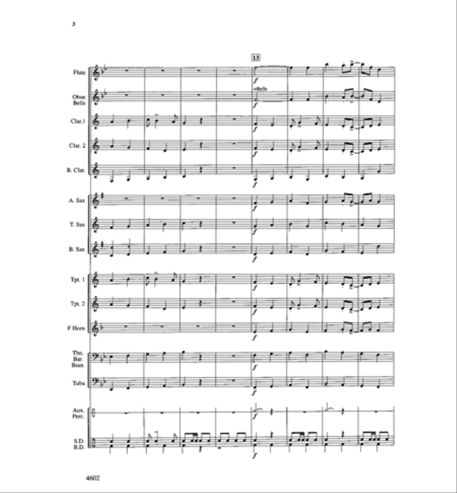 Band Avenue Band Avenue Concert Band scores gallery preview page 3