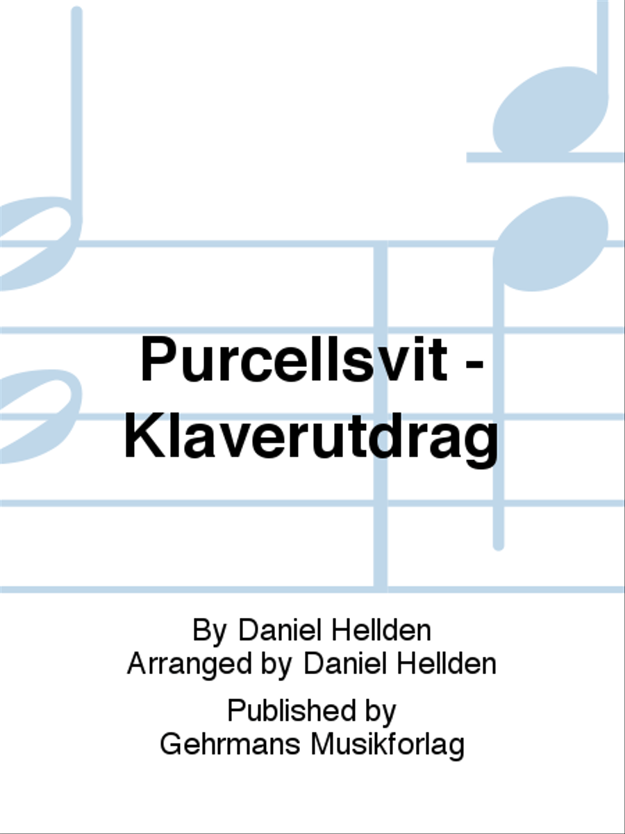 Purcellsvit - Klaverutdrag 4-Part scores gallery preview page 1