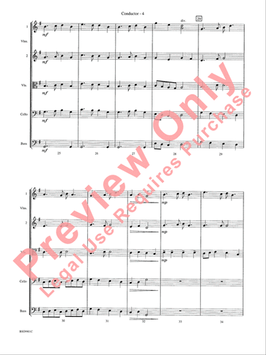 Suo-Gan Suo-Gan String Orchestra scores gallery preview page 7