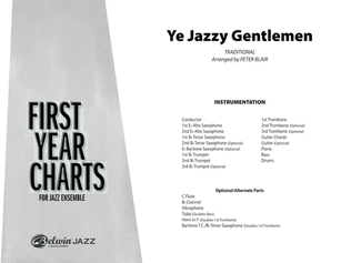 Ye Jazzy Gentlemen: Score