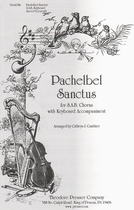 Book cover for Pachelbel Sanctus