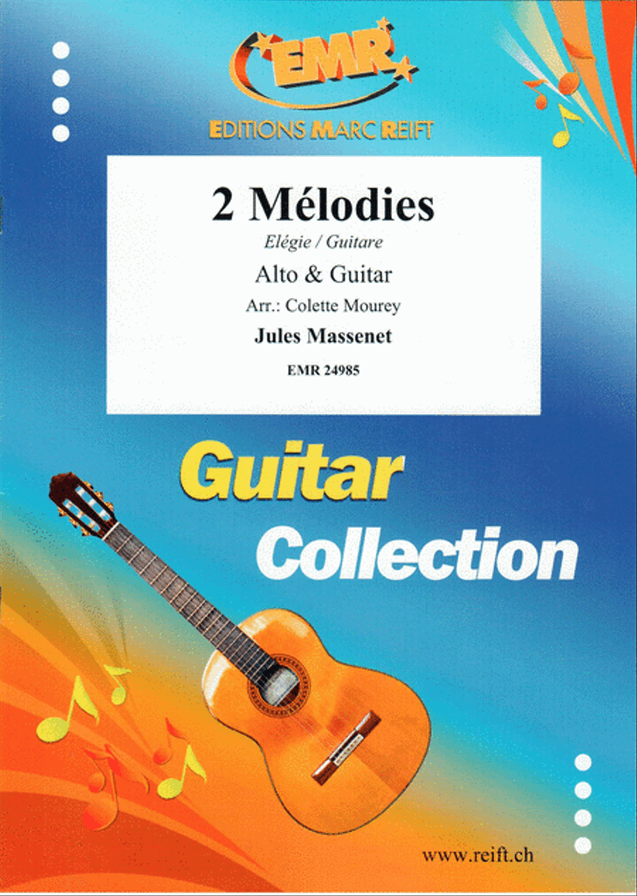 2 Melodies Guitar scores gallery preview page 1
