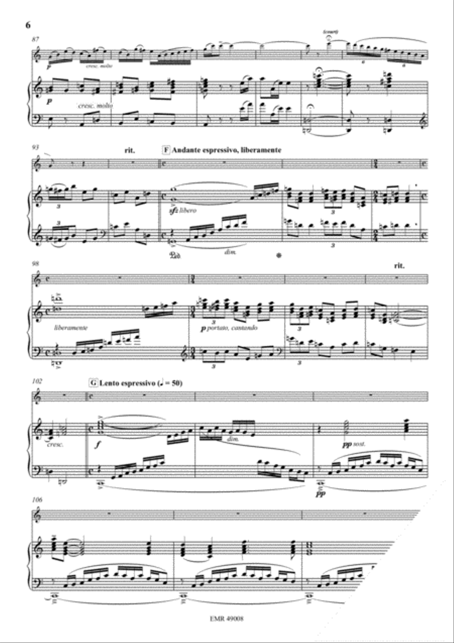 Capriccio Flute Solo scores gallery preview page 7