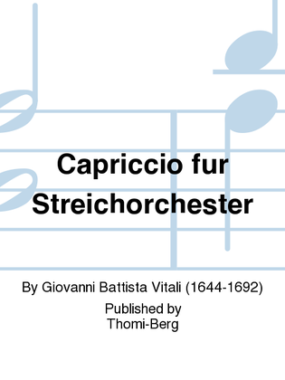 Capriccio fur Streichorchester