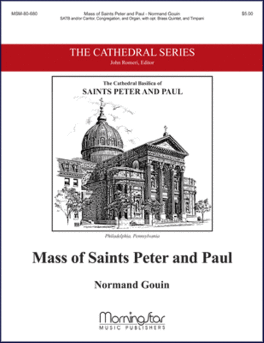 Mass of Saints Peter and Paul 4-Part scores gallery preview page 1