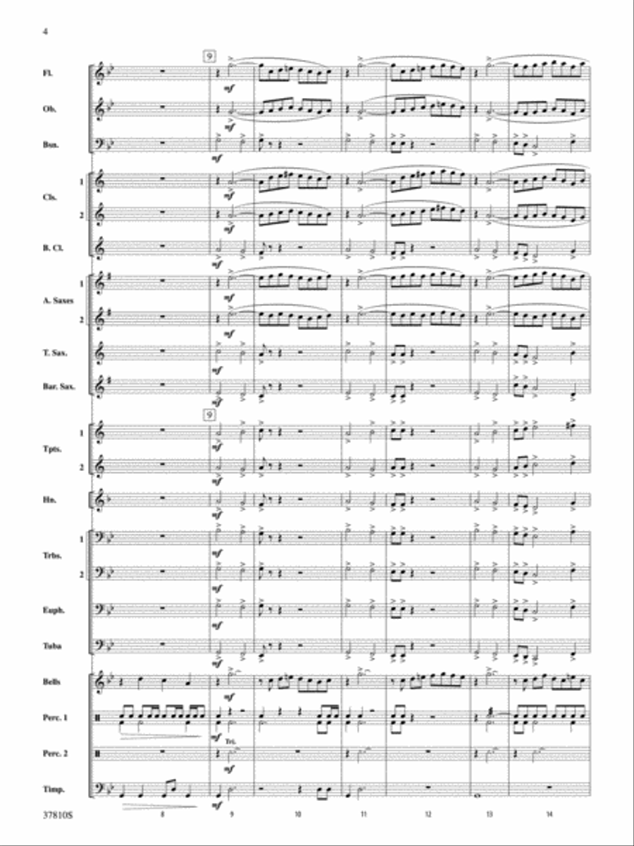 Explorations: Score Concert Band scores gallery preview page 4