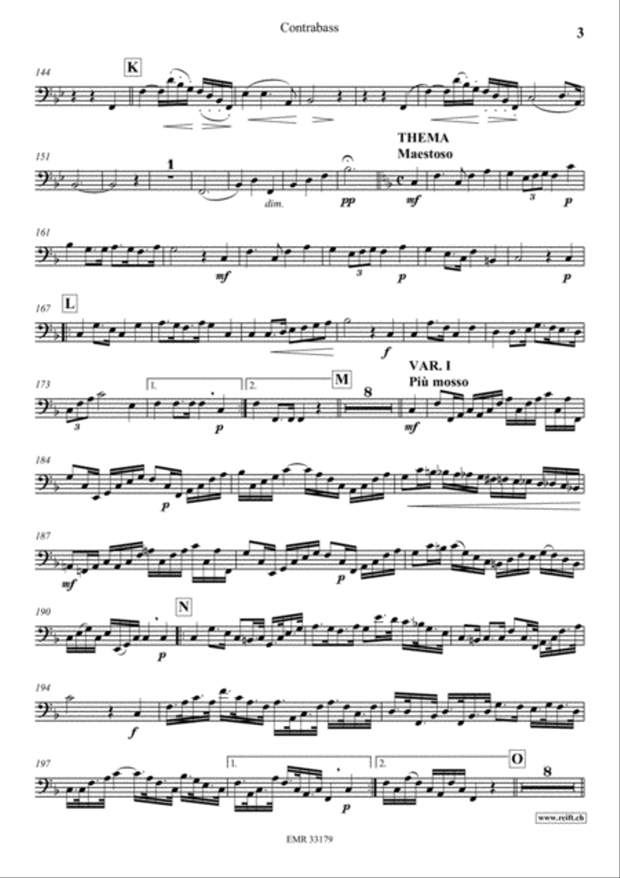 Konzert No. 1 Konzert No. 1 Double Bass scores gallery preview page 4