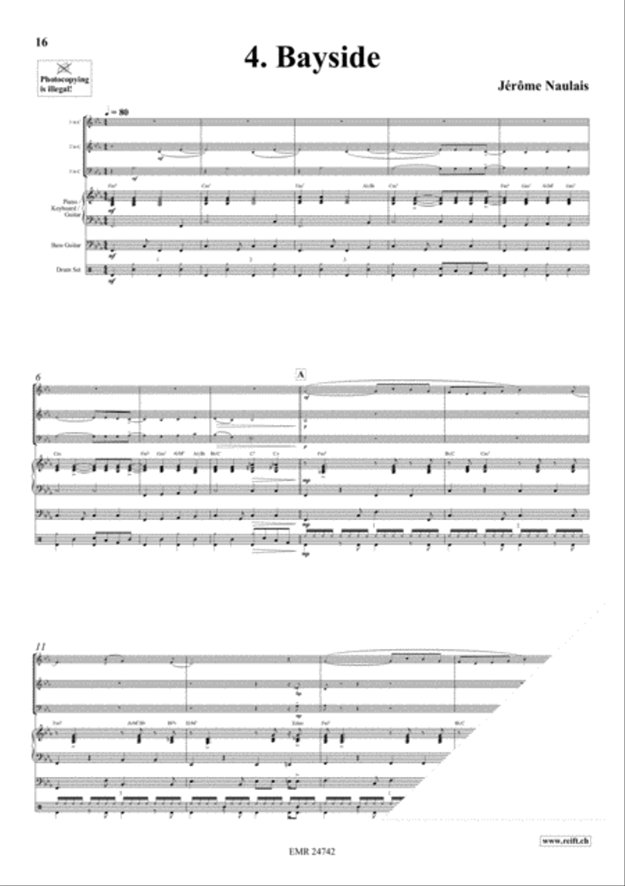 Play With Your Band Volume 1 Piano scores gallery preview page 7