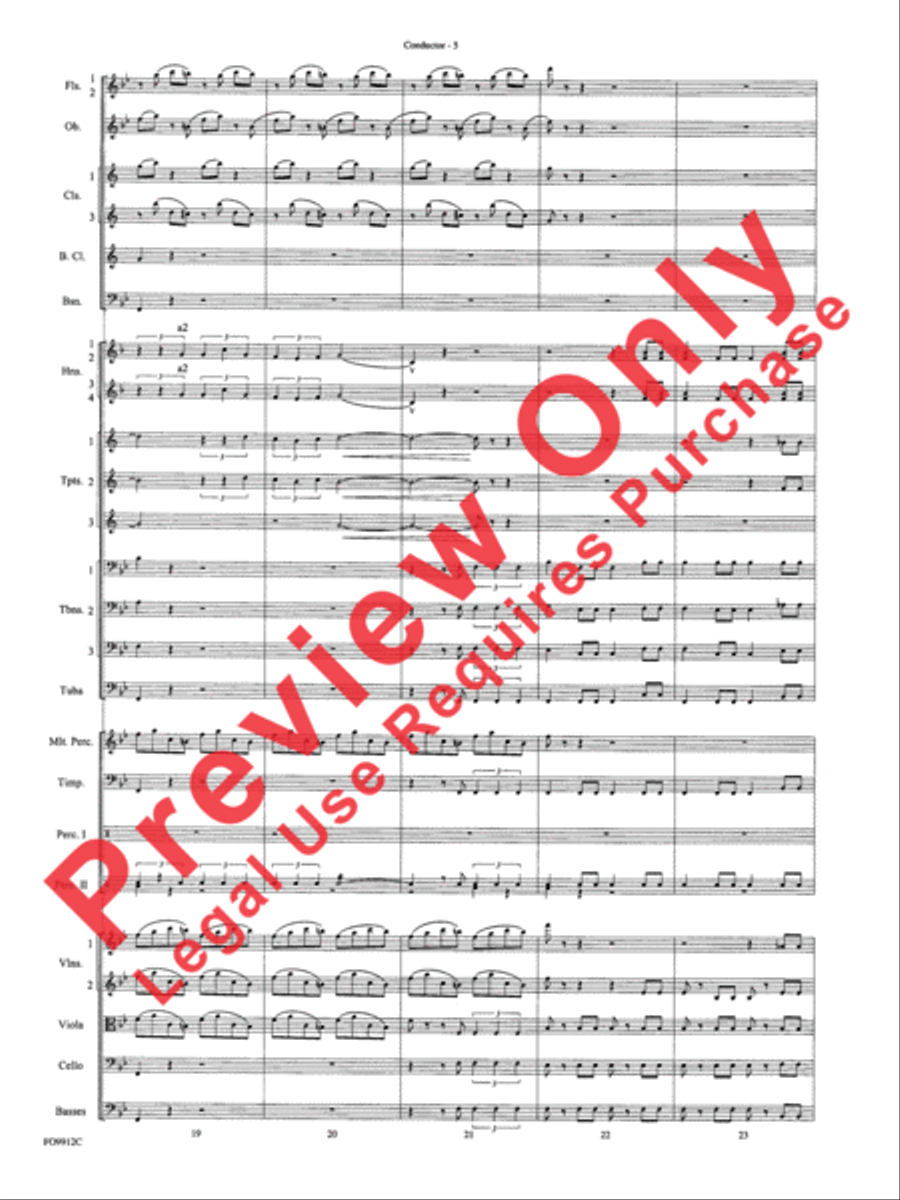 Selections from Star Wars: Episode I The Phantom Menace Full Orchestra scores gallery preview page 51