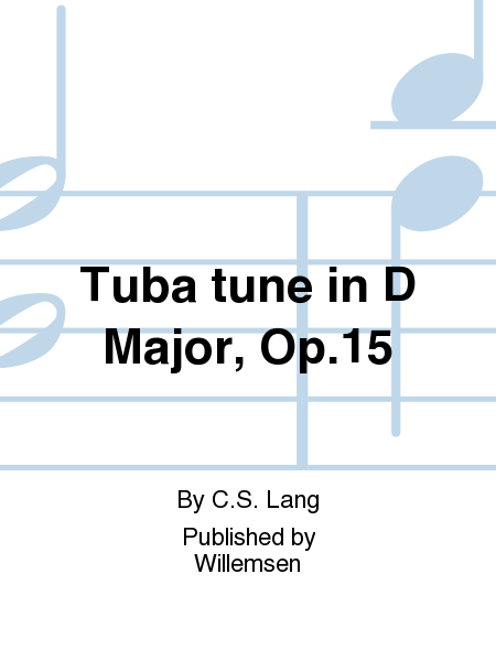 Tuba tune in D minor op.15