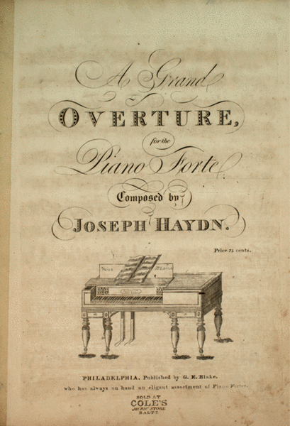 A Grand Overture for the Piano Forte