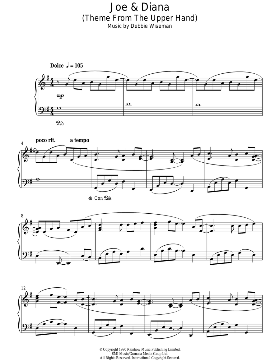 Upper store hands piano