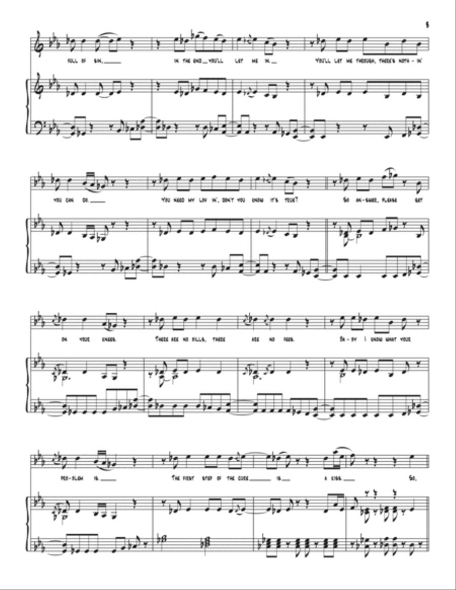 Calling Dr. Love Voice scores gallery preview page 3