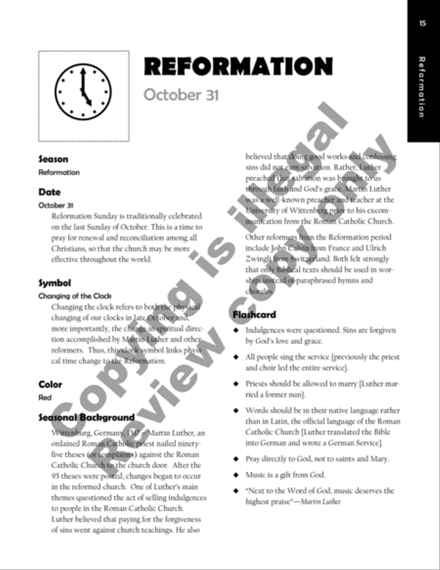 Singing Through the Church Year Children's Choir scores gallery preview page 15