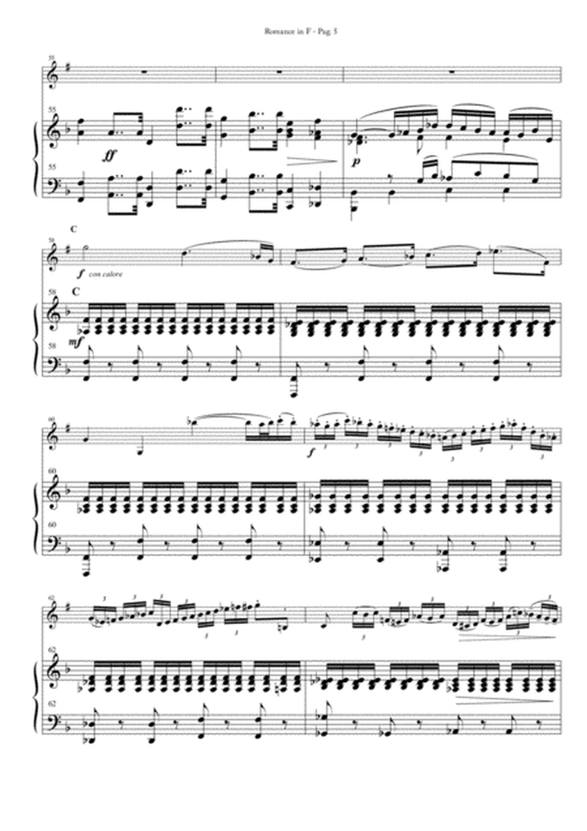 Romance in F for Clarinet and Piano image number null