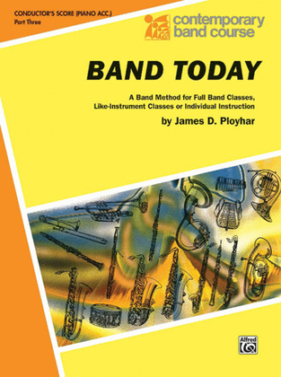 Book cover for Band Today, Part 3