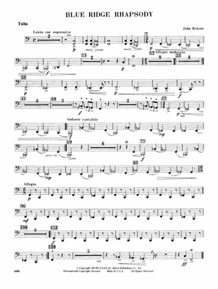 Blue Ridge Rhapsody: Tuba