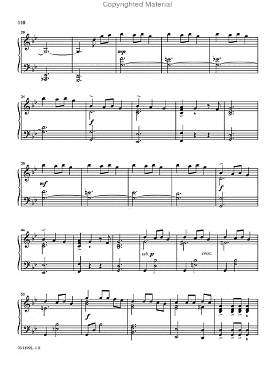Carols A to Z Piano Solo scores gallery preview page 7