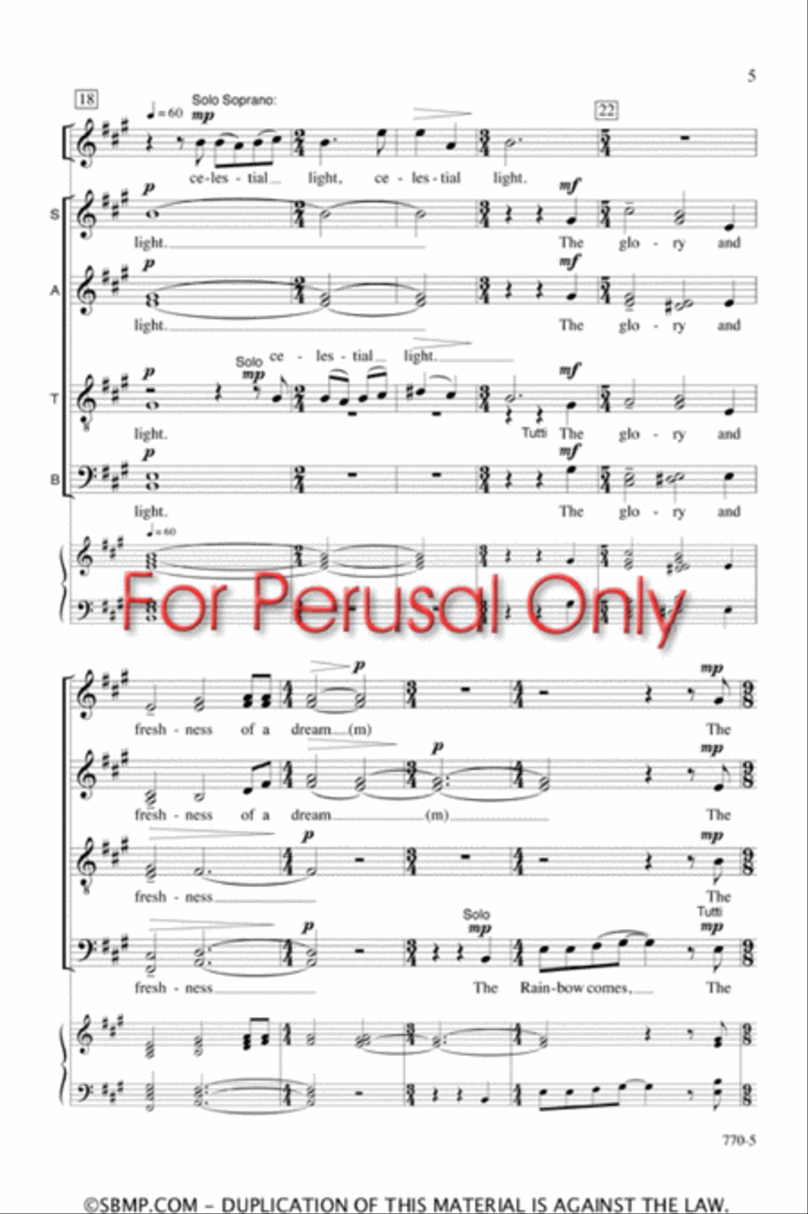 There was a time - SATB divisi Octavo Divisi scores gallery preview page 4