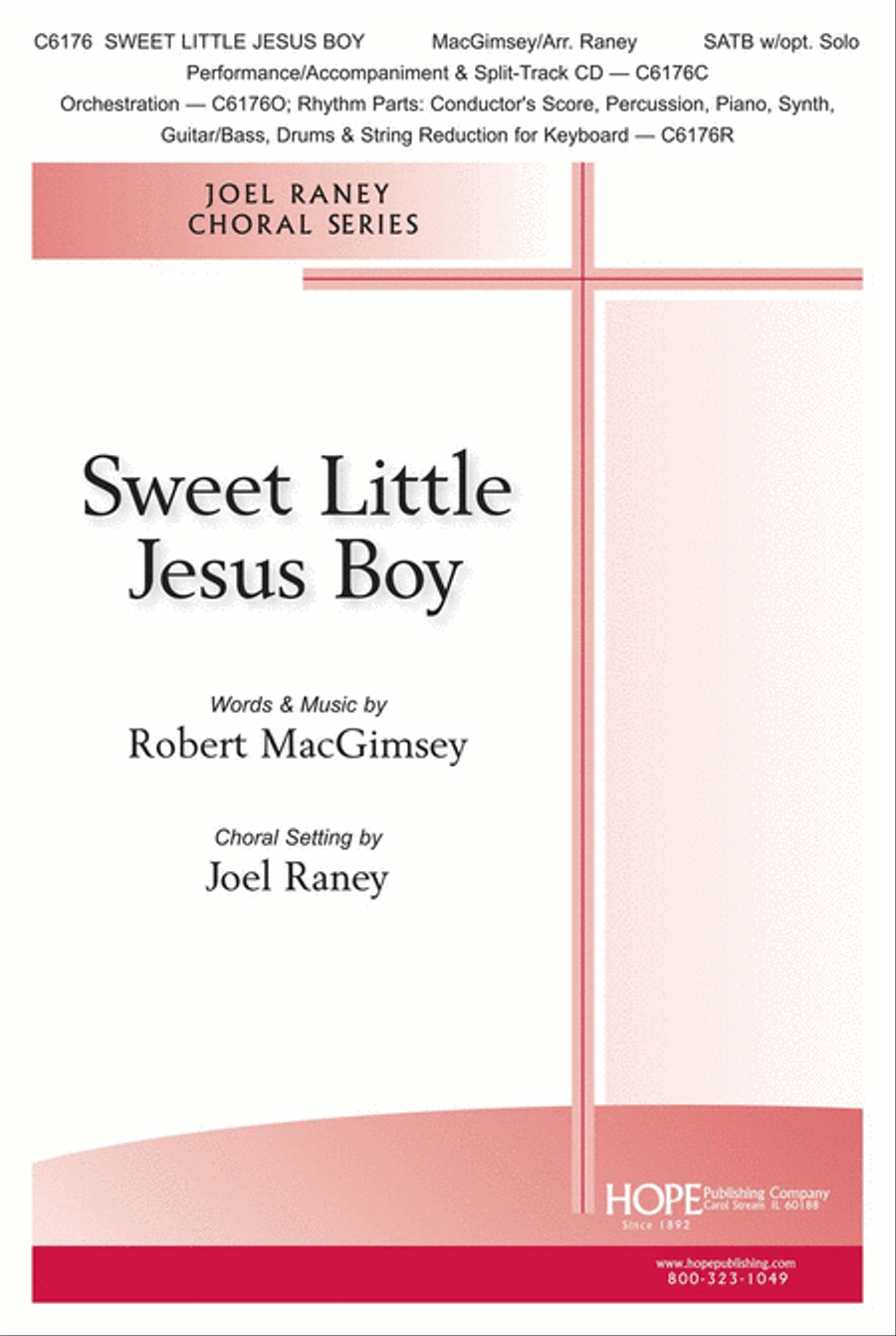 Sweet Little Jesus Boy Choir scores gallery preview page 1