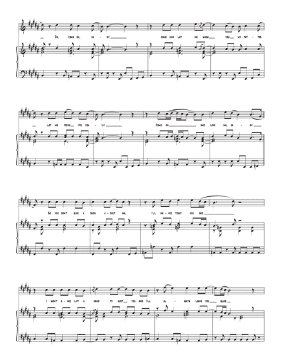 I'm No Angel Voice scores gallery preview page 4