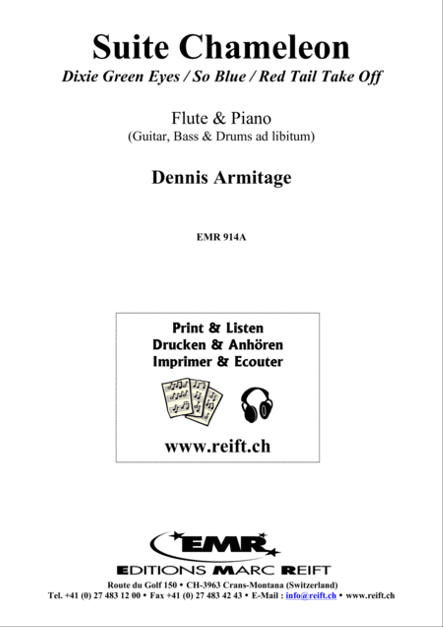 Suite Chameleon Flute Solo scores gallery preview page 2
