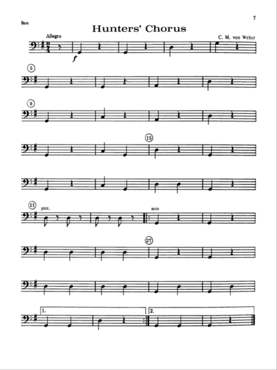 String Orchestra Accompaniments to Solos from Volumes 1 & 2 String Orchestra scores gallery preview page 3