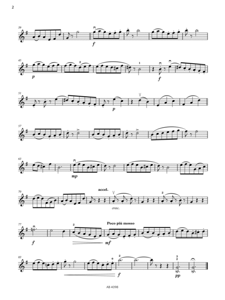 Ländler (Grade 4, B3, from the ABRSM Violin Syllabus from 2024)