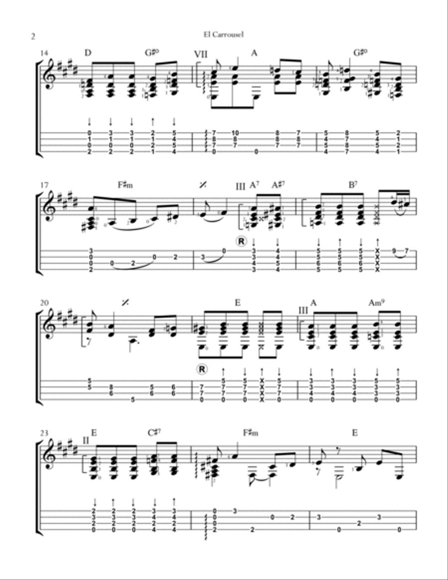El Carrousel Part scores gallery preview page 2