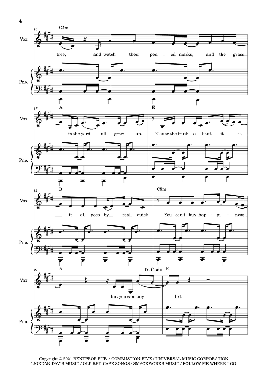 Buy Dirt Voice scores gallery preview page 4